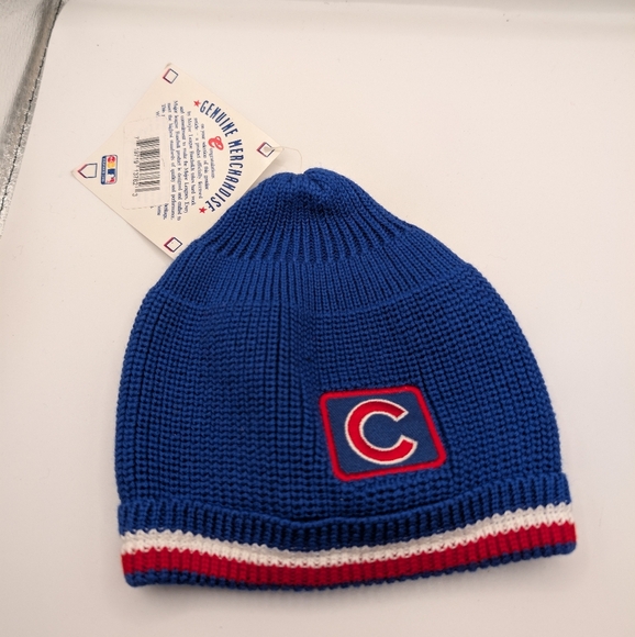 Chicago Cubs MLB Knit Beanie – Genuine Merchandise (NWT) - Picture 1 of 1